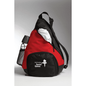 NCSG Embroidered Sling Bag