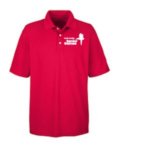 NCSG  Unisex Embroidered  Cotton Pique Polo